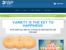 Tablet Screenshot of 3fap.com